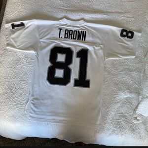 Tim Brown Raiders Jersey